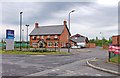 Entrance to the Sheldon Arms & Travelodge, Lapwing Lane, Ashton-under-Lyne