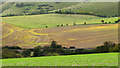 Railway route beside A27