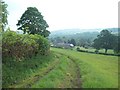 Footpath Overlooking Unstone Hall