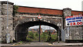 J3474 : Railway arch, Belfast (2) by Albert Bridge