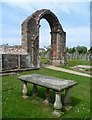 Coldingham Priory arch