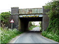 Bridge carrying the Bristol to South Wales line, Pilning