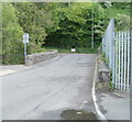 Bridge across the Afon Lwyd, Limekiln Road, Abersychan