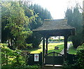 Entrance to Speen Baptist church