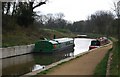 TQ0431 : Narrowboats, Wey and Arun Canal, Loxwood by N Chadwick