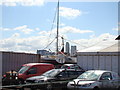 Buildings in Greenwich, viewed from Trinity Buoy Wharf