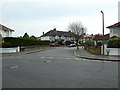 Looking from Broomfield Avenue into Balcombe Avenue