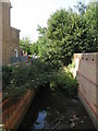 The Quaggy River west of Manor Lane, SE13