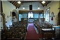 Interior of Abbots Morton church