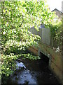 The Quaggy River east of Manor Lane, SE13