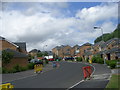 Brookwater Drive - looking up from Calderwood Close