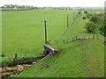 Track of disused railway near Drumclog