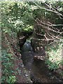 The Quaggy River west of Weigall Road, SE12