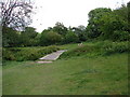 Footbridge in Mill Meadows