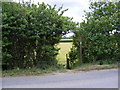 Footpath to Lougham Hall Road