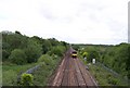 Liverpool Manchester railway crosses Bold Moss