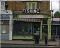 Fishing tackle shop, Malden Road