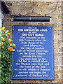 Information Board, City Barge, Kew