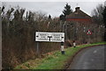 Road sign on Whetsted Rd