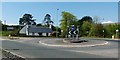 NS3385 : Crosskeys roundabout by Lairich Rig
