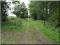 Former Admiralty railway from Ditton Priors