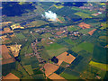 Cople and Willington from the air