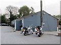 Bikes at the cafe