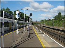 TQ5068 : Platforms on Swanley Station by David Anstiss