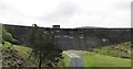 The Spelga Dam from the Spelga Pass