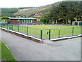 Bowling green and pavilion, Maerdy