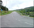 Road from A4233 to industrial area, Maerdy