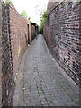 Worcester - Shrub Hill footpath