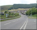 A4233 approaches Maerdy