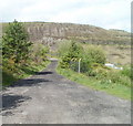 Path to the Rhondda Fach river