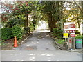 Entrance to Ferndale Cemetery