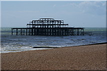 TQ3003 : West Pier, Brighton, Sussex by Peter Trimming