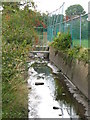 TQ4174 : The Quaggy River north of Eltham Palace Road, SE9 (5) by Mike Quinn
