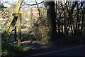 Footpath signs, Cemetery Lane, Wymondham