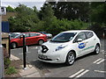 Electric vehicle charging point at County Hall Durham