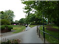 Path from Church Place to Fareham Library