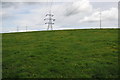 ST2384 : Pylons crossing farmland, Michaelston-y-Fedw by Philip Halling