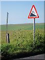 Incline sign, Alfriston Road