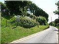 National Trust signage at Notthill near Penmaen