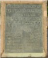 Names on Down Ampney war memorial