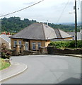 Bungalow on a bend in High Street, Pontypool