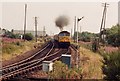 Train Approaching Forres Station, 1984