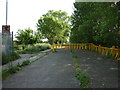 The disused road that went to Thorne Colliery