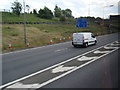 Slip road from M25 clockwise to A13