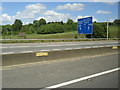 Sign next to M20 north of Maidstone