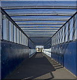 TA0828 : Footbridge near Argyle Street, Hull by Paul Harrop